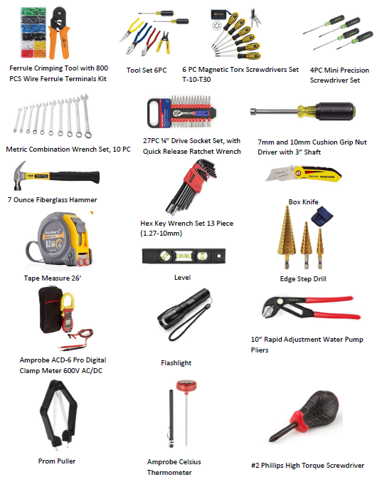 electrical tools name list