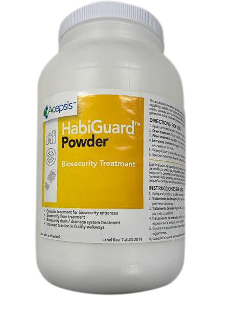 Habiguard Powder - The Facility Biosecurity System